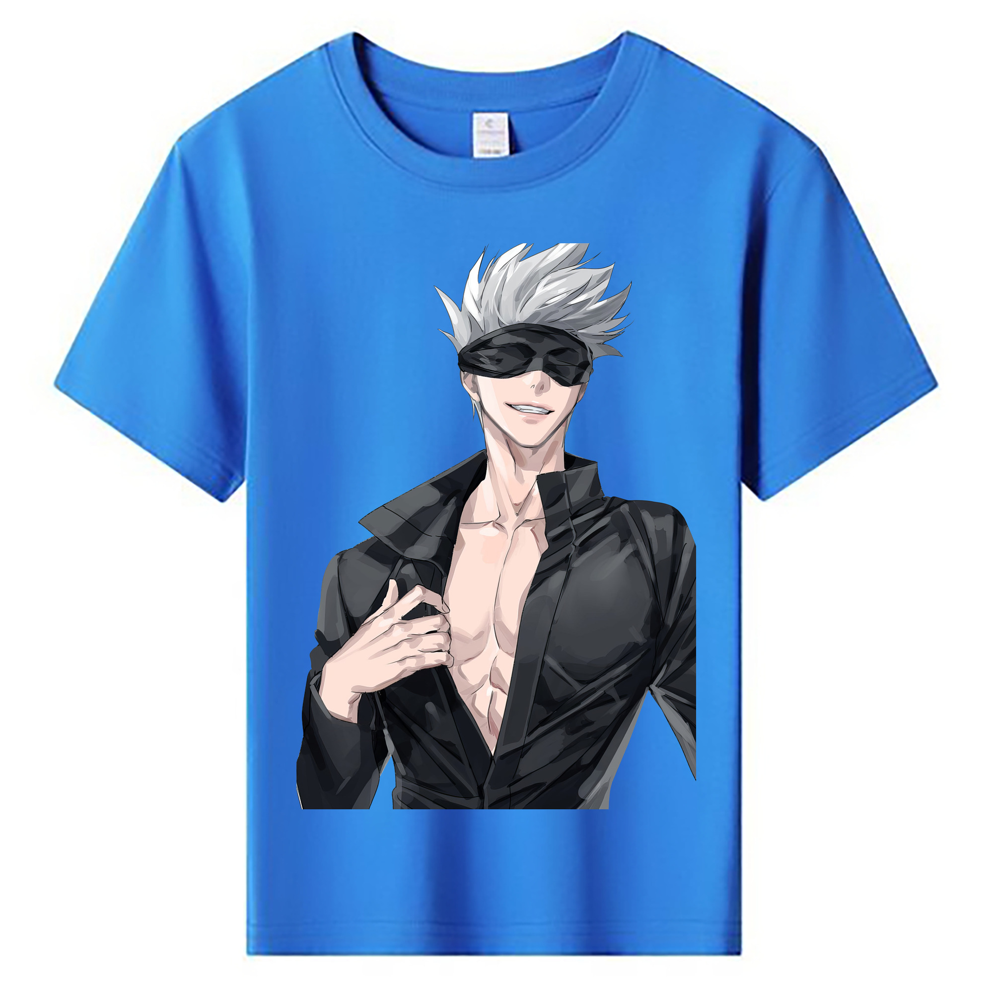 （画像用） 呪術廻戦 Jujutsu Kaisen 綿100％キッズTシャツ（フロントプリント）